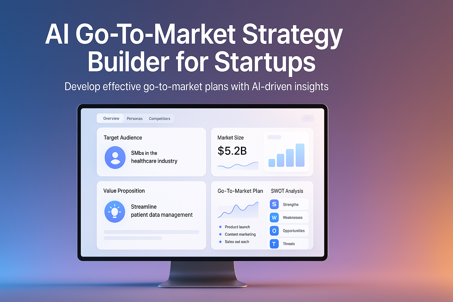 AI Go-To-Market Strategy Builder for Startups