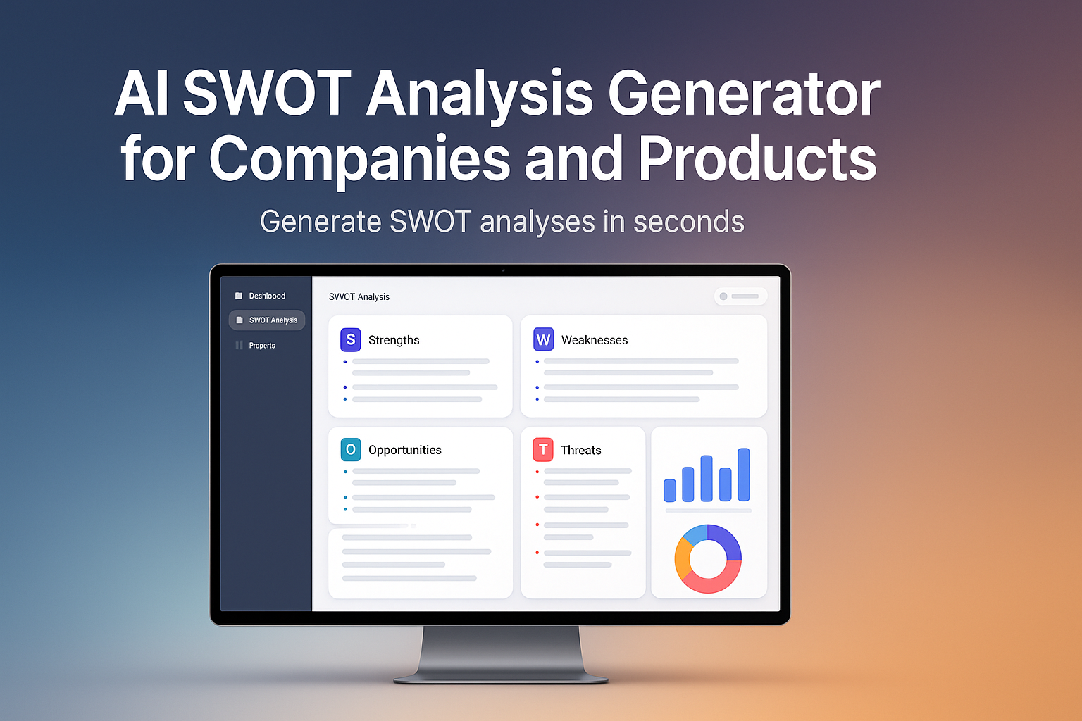 AI SWOT Analysis Generator for Companies and Products