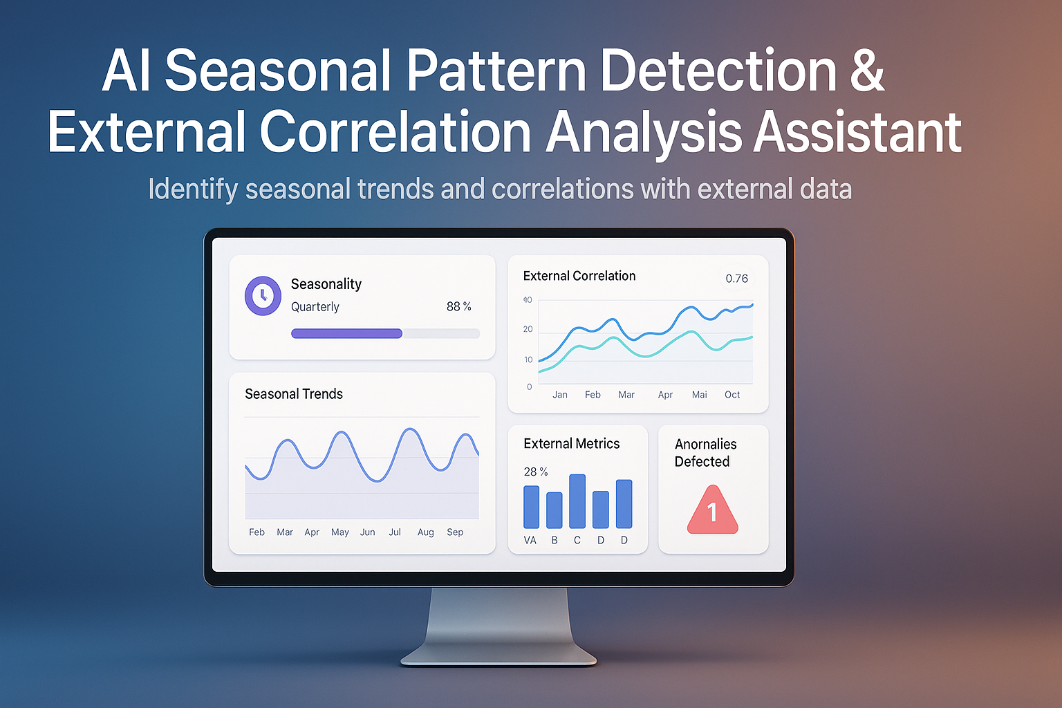 AI Seasonal Pattern Detection & External Correlation Analysis Assistant