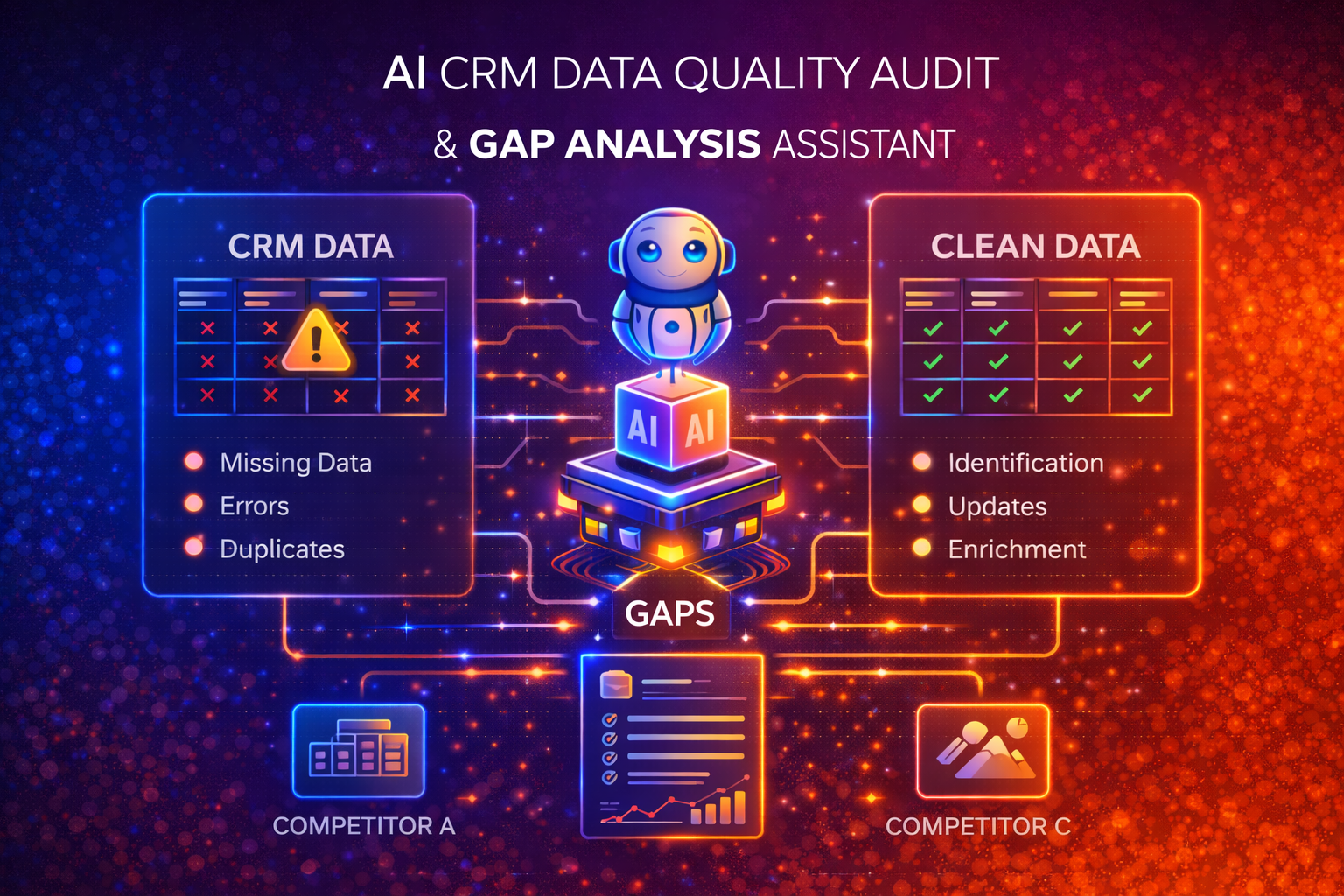 AI CRM Data Quality Audit & Gap Analysis Assistant