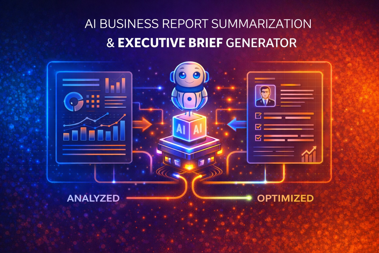 AI Business Report Summarization & Executive Brief Generator